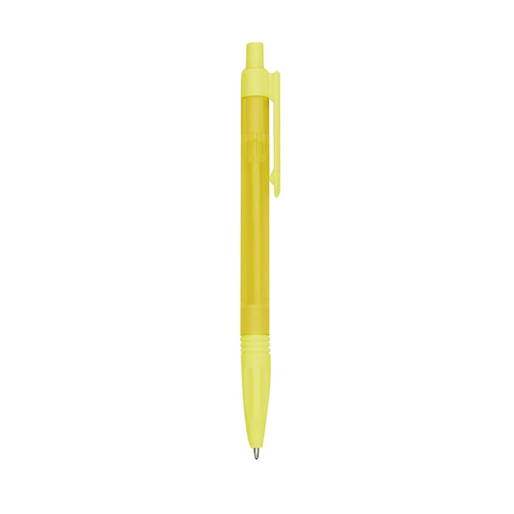 CANETA PLÁSTICA TRANSLUCIDA