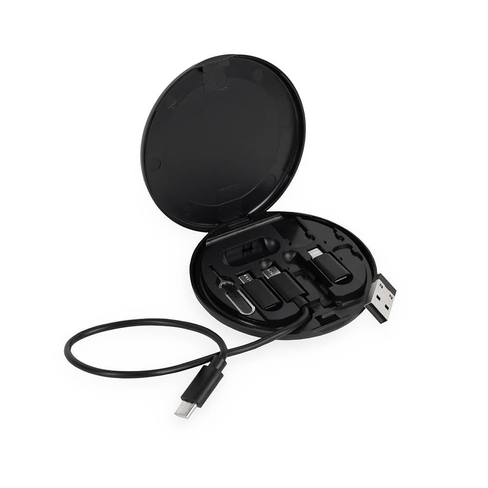 Kit Cabo USB-C com 3 Adaptadores