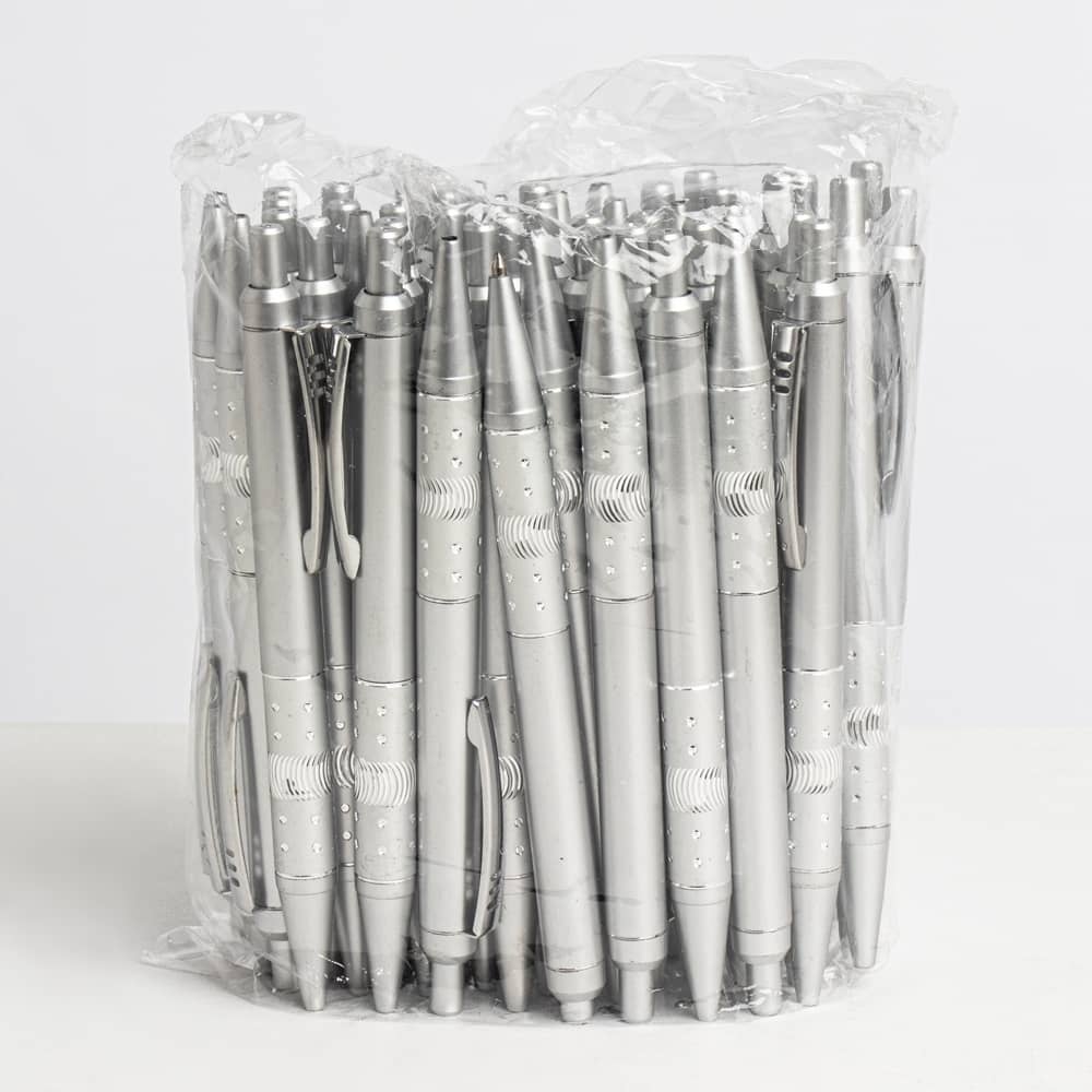PACOTE C/ 50 PÇS CANETA PLÁSTICA