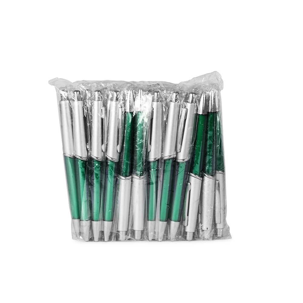 PACOTE C/ 50 PÇS CANETA PLÁSTICA