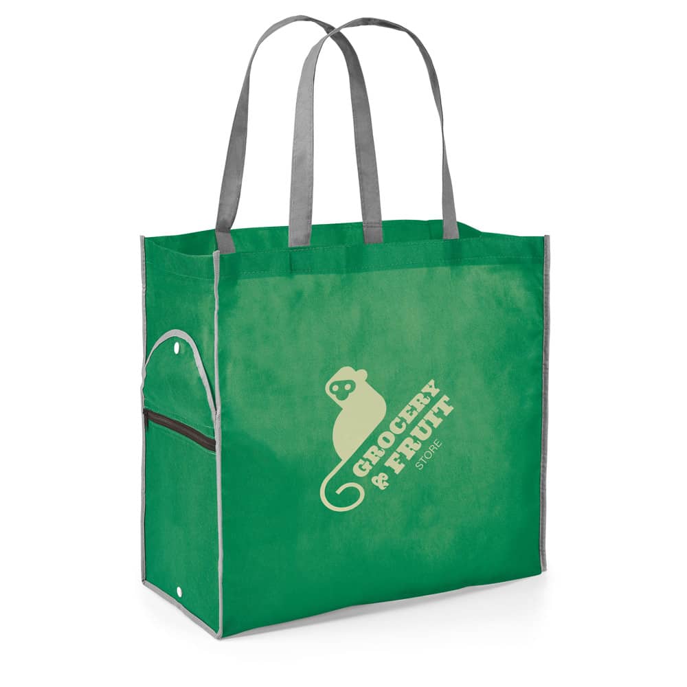 11125. Sacola dobrável em non-woven (80 g/m²)