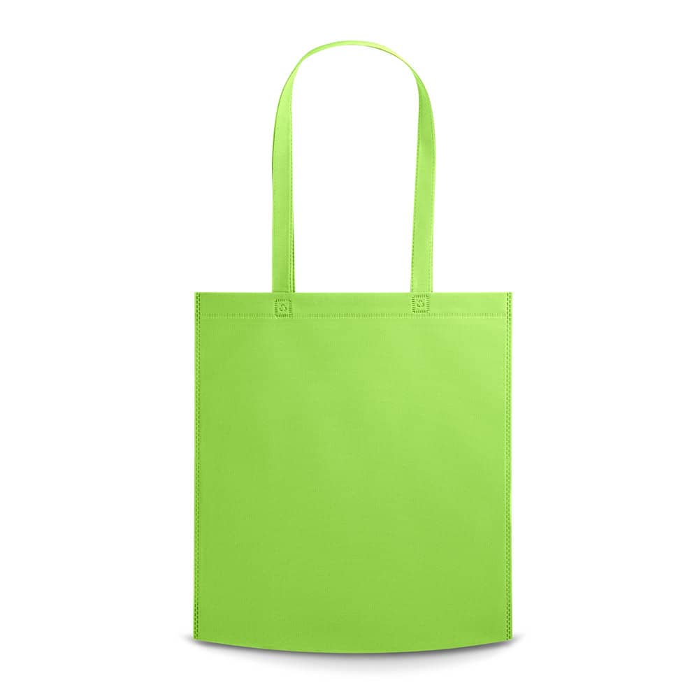 Sacola em non-woven (80 g/m²) termo-selado com alças
