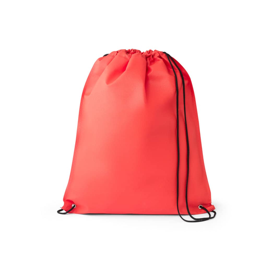 Sacola tipo mochila em non-woven (80 g/m²) termo-selado