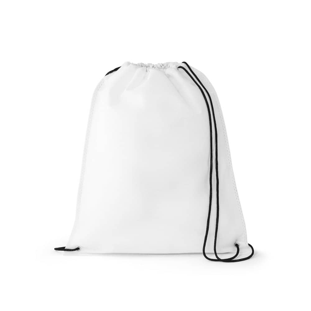 Sacola tipo mochila em non-woven (80 g/m²) termo-selado