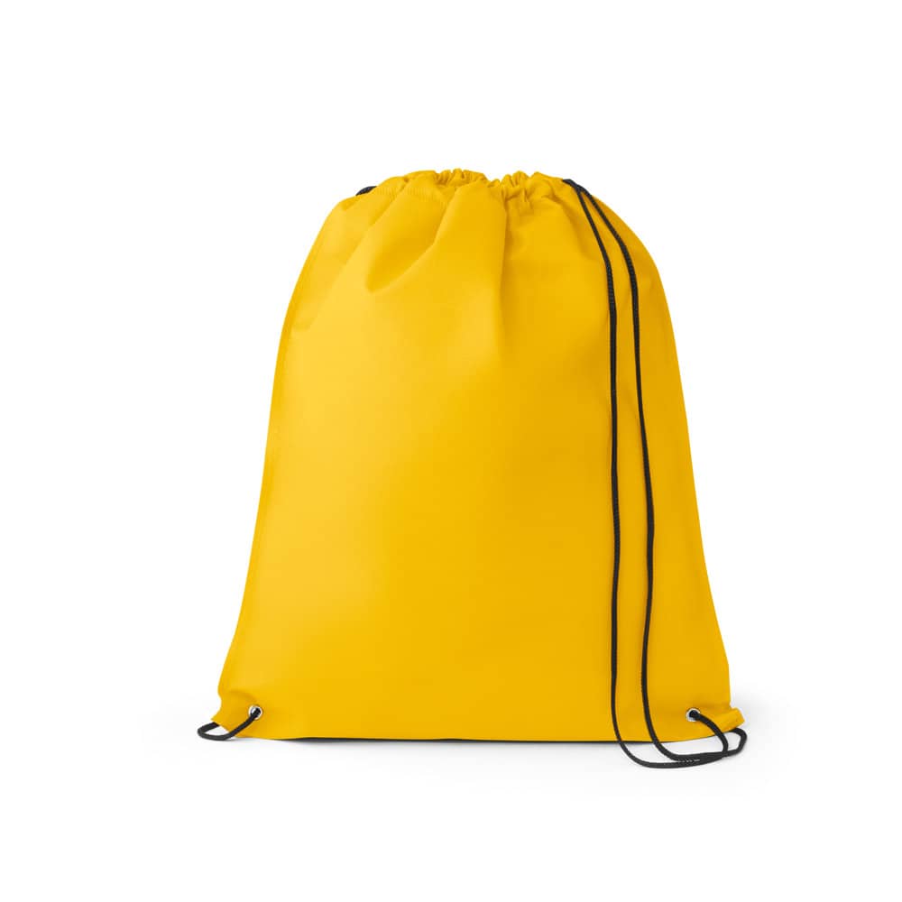 Sacola tipo mochila em non-woven (80 g/m²) termo-selado