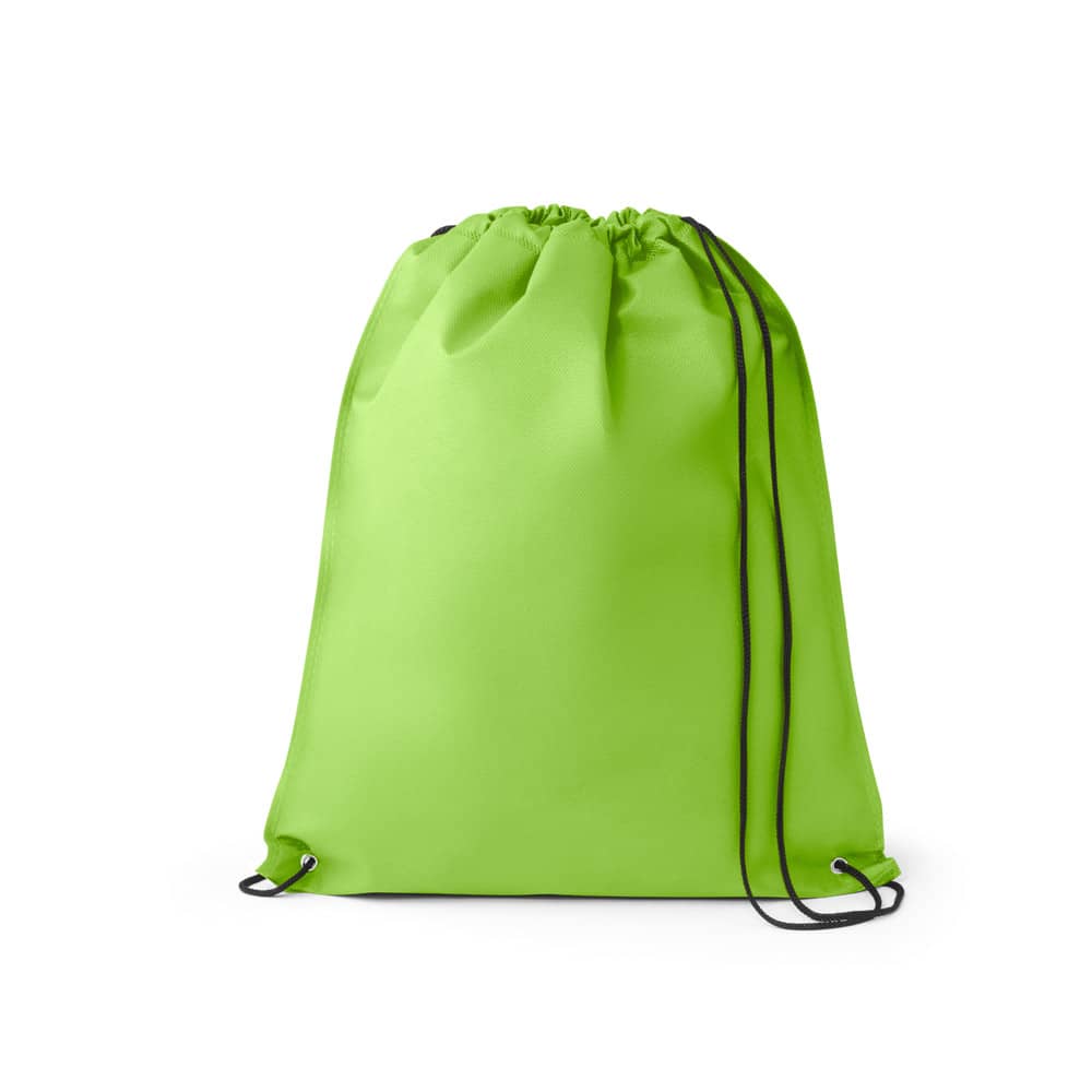 Sacola tipo mochila em non-woven (80 g/m²) termo-selado