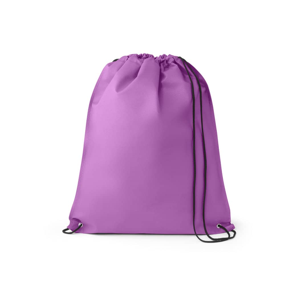 Sacola tipo mochila em non-woven (80 g/m²) termo-selado