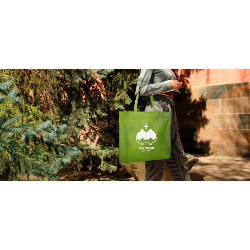 Sacola em non-woven (80 g/m²) termo-selado