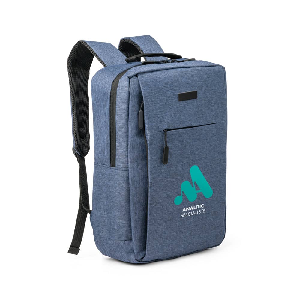 Mochila para notebook (15'6") em 300D de alta densidade com compartimento principal forrado (15 L)