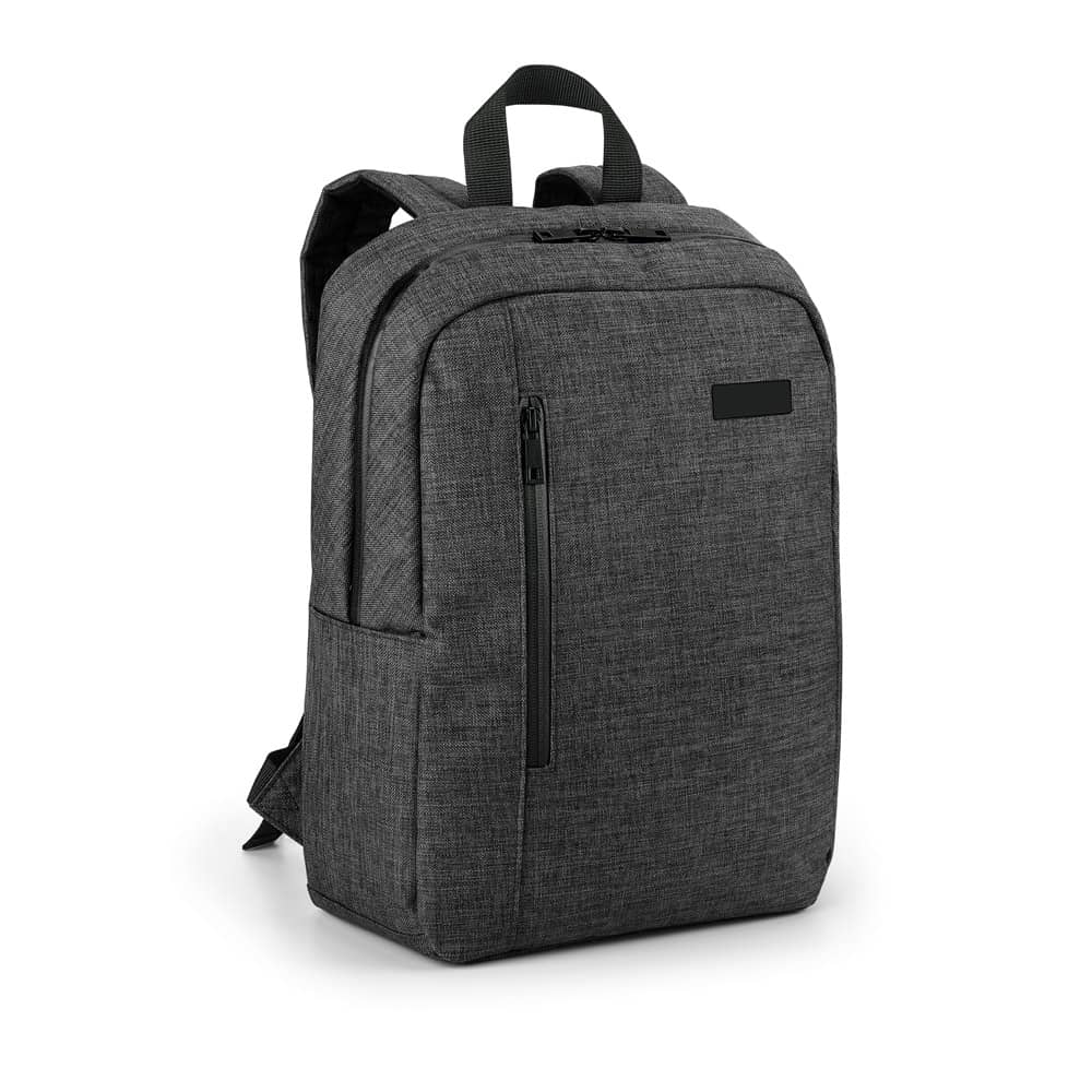 SHADES PLATE. Mochila para notebook (14'') em 600D de alta densidade com placa para personalização (12 L)