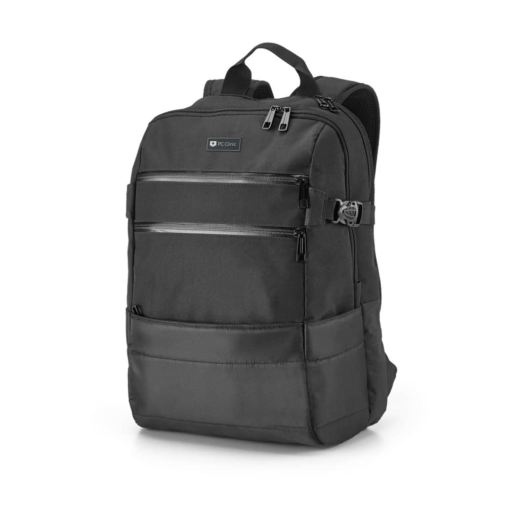 ZIPPERS PLATE. Mochila para notebook (15'6'') em 840D jacquard com dois compartimentos forrados (25 L)