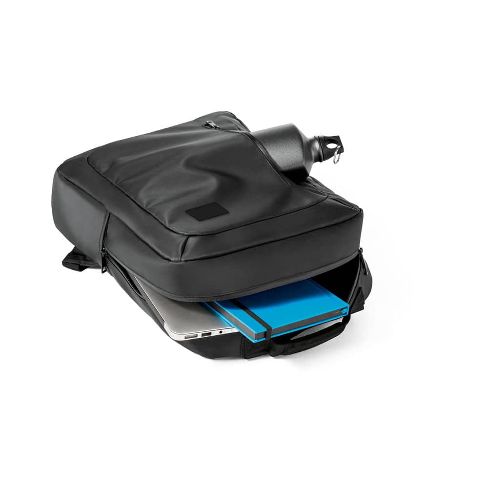 Mochila para notebook (15'6'') em 600D impermeável com compartimento principal almofadado (10 L)