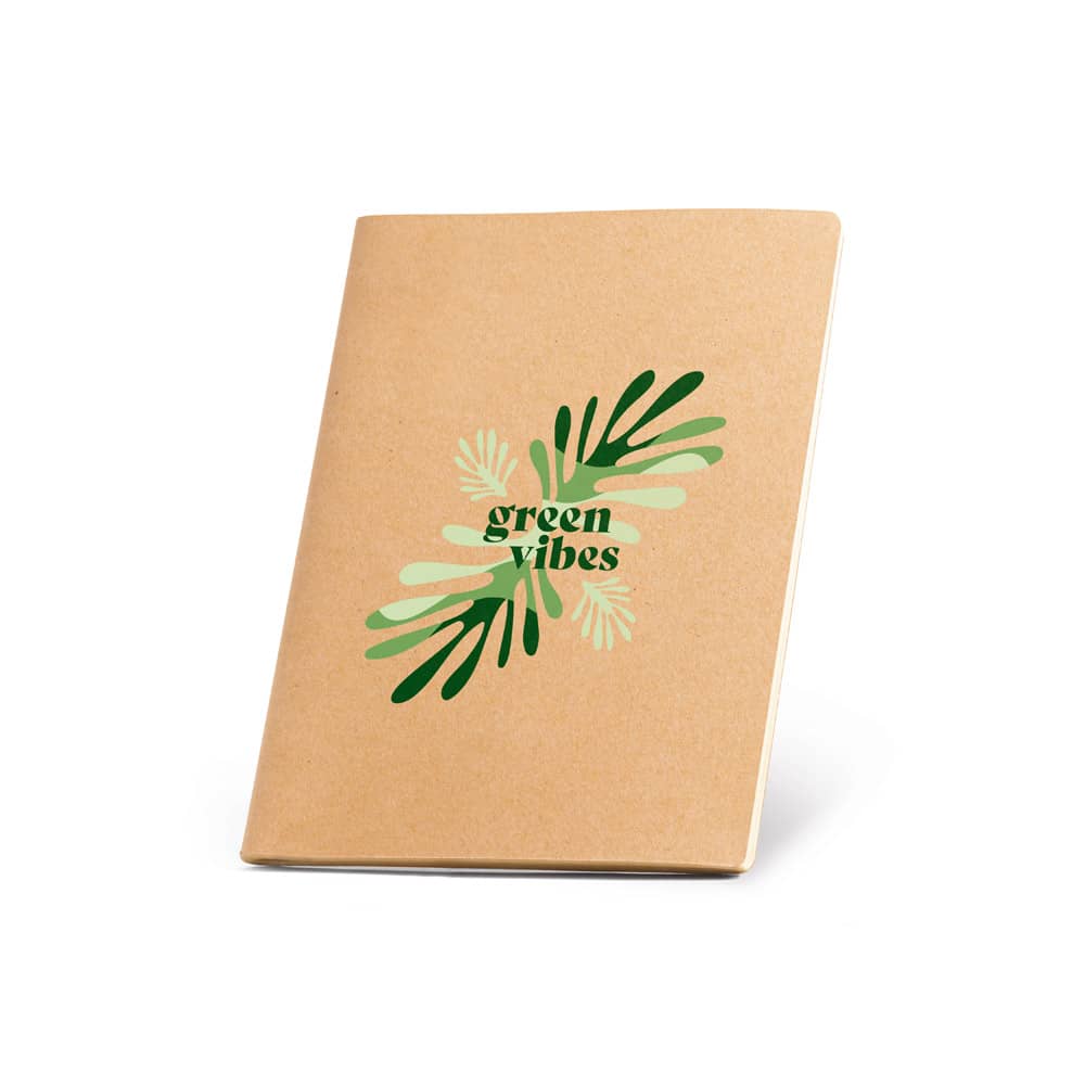 ALCOTT A4 II. Caderno A4 de capa flexível em cartão (250 g/m²) com páginas lisas