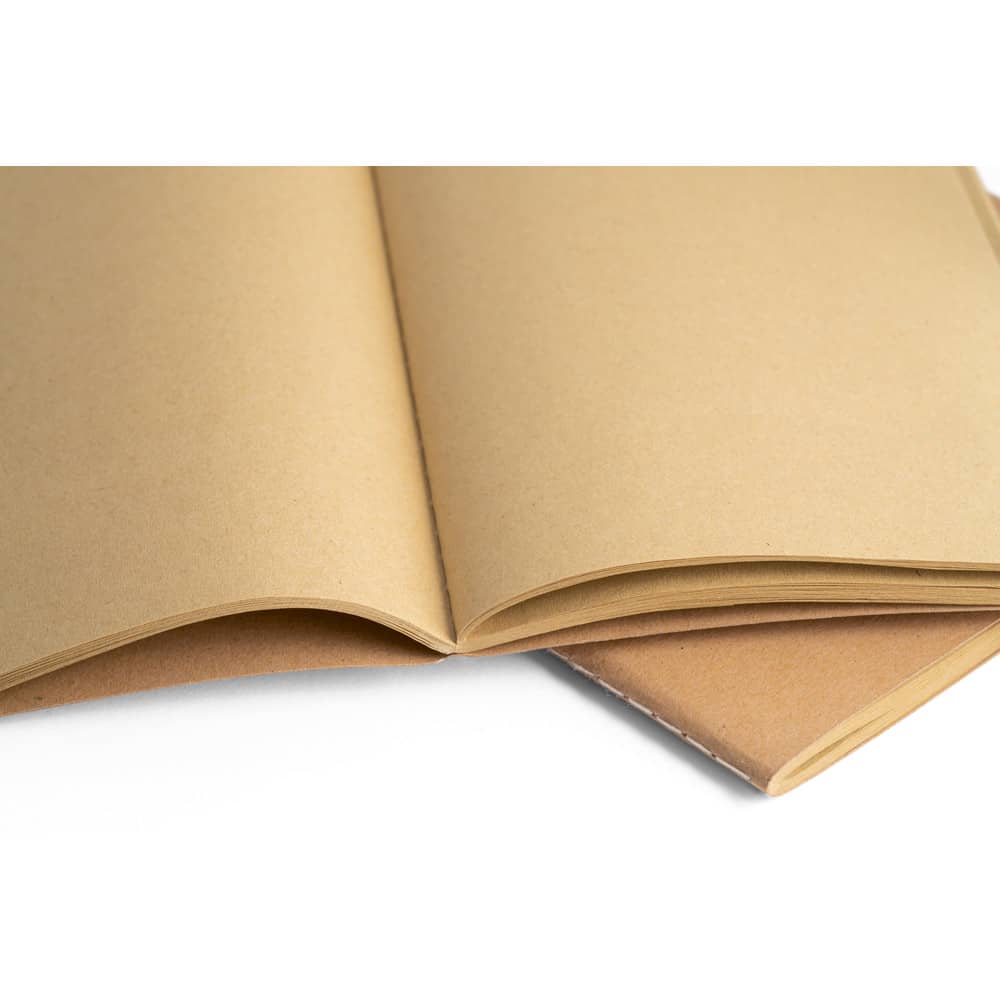ALCOTT A5 II. Caderno A5 de capa flexível em cartão (250 g/m²) com páginas lisas