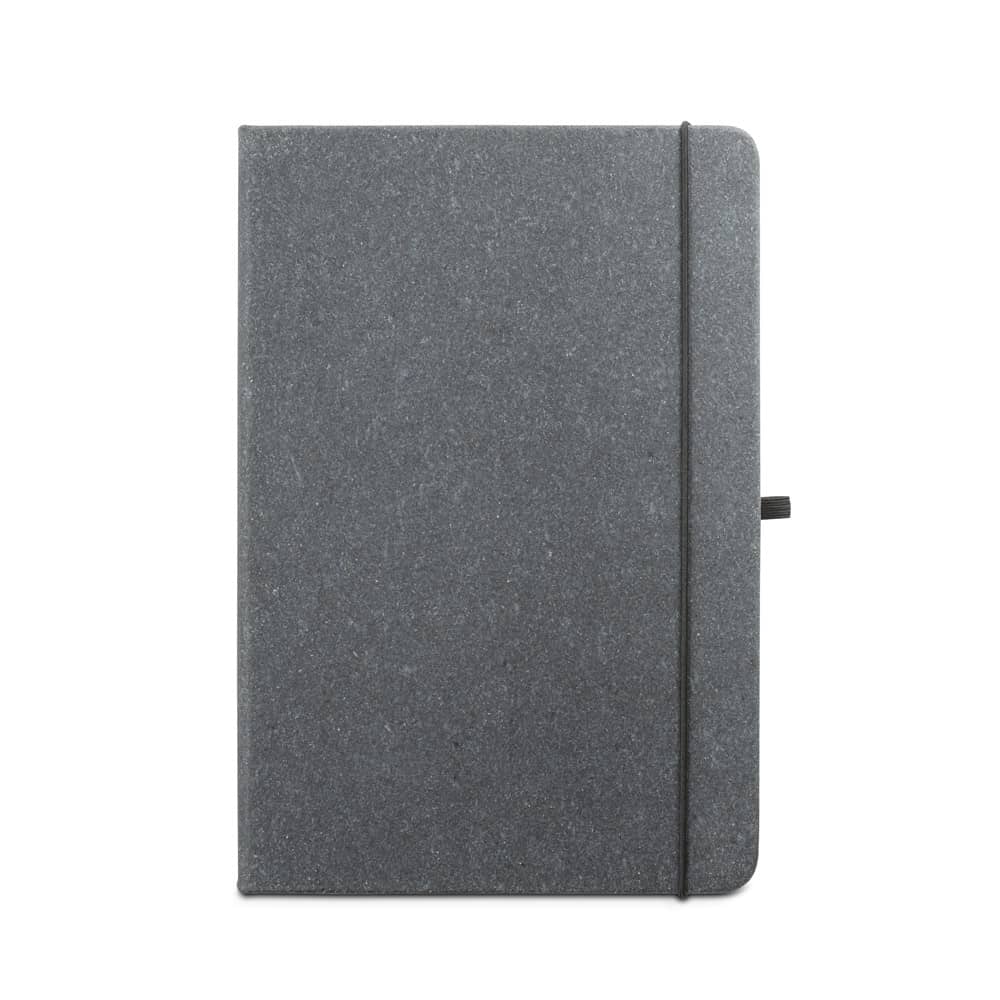 MATISSE II. Caderno A5 de capa dura em couro 70% reciclado com páginas pautadas