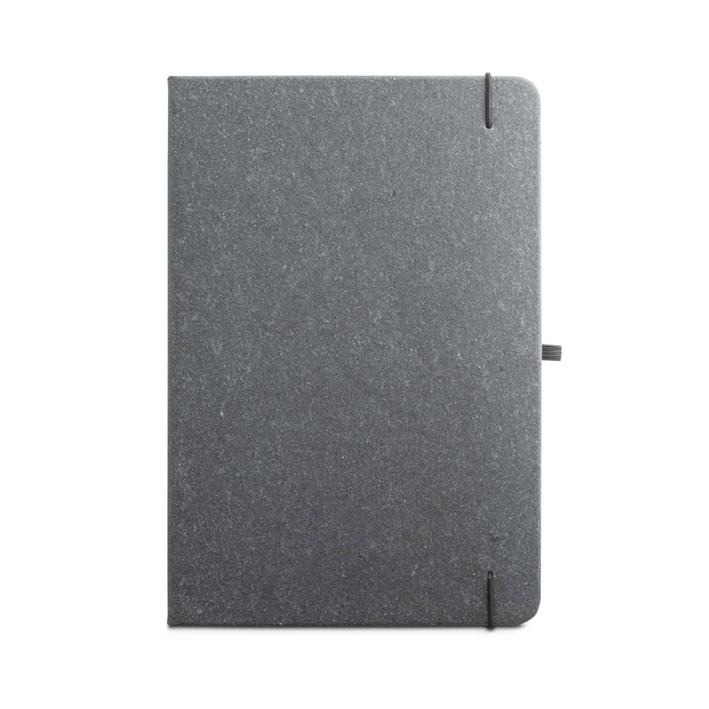 MATISSE II. Caderno A5 de capa dura em couro 70% reciclado com páginas pautadas