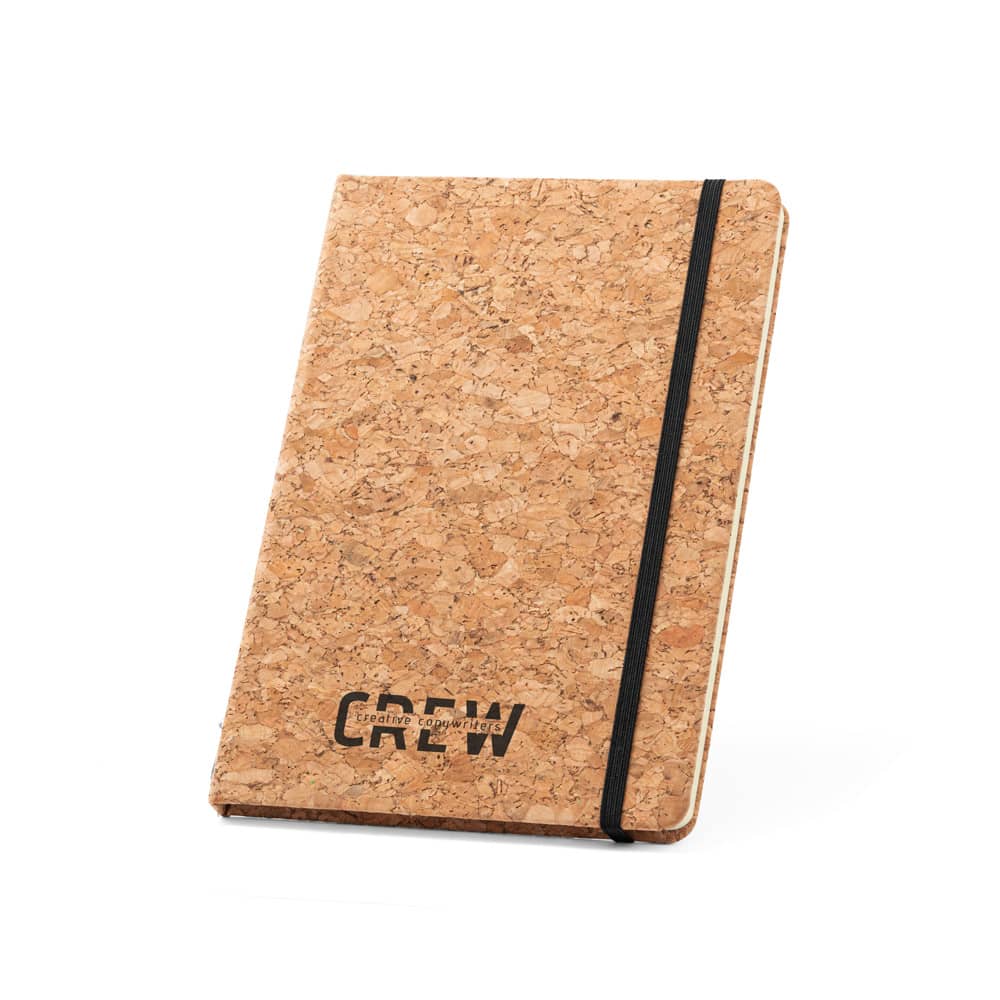 FREUD II. Conjunto de caderno A5 e caneta esferográfica em cortiça