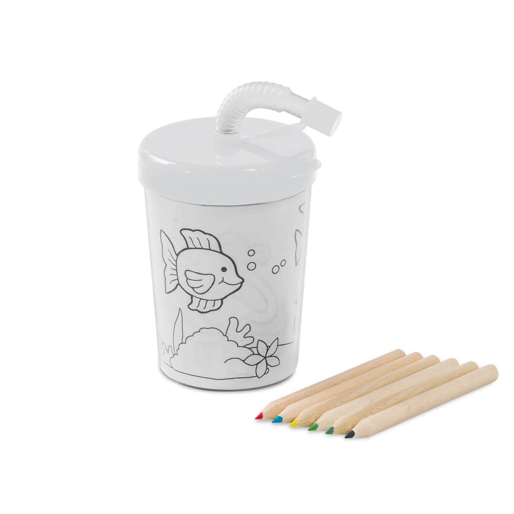 Copo de viagem para crianças em PP e PS 200 mL