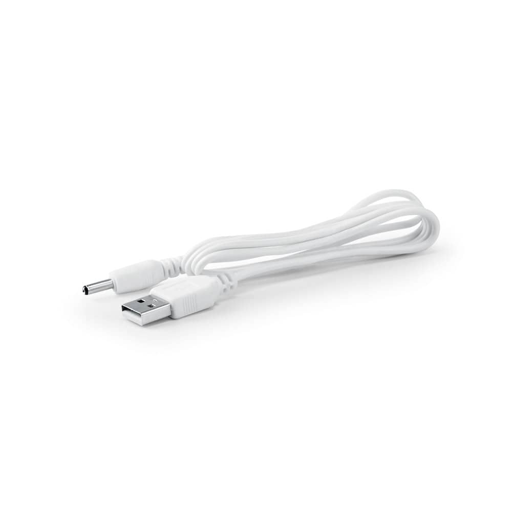 Luminária de mesa portátil em ABS e com LED COB