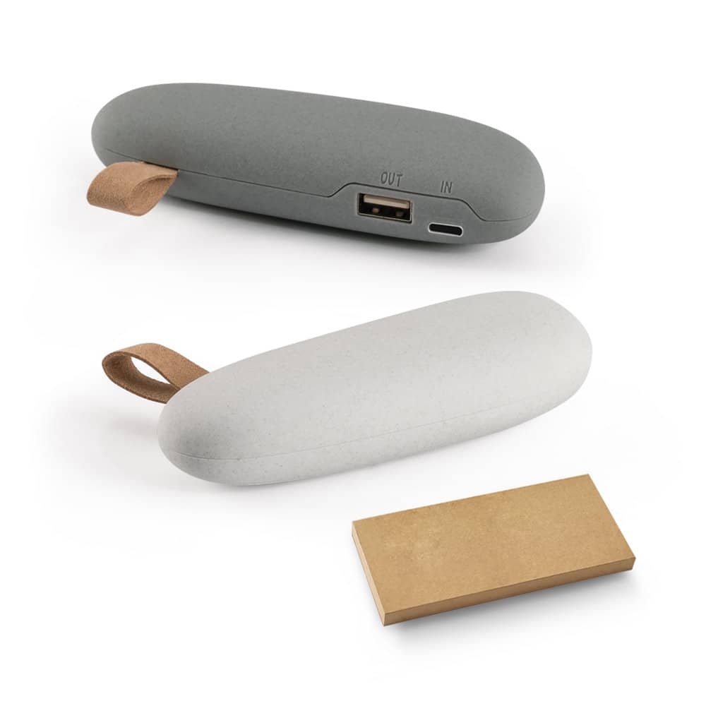 OMAR 2'0. Bateria portátil em ABS (2'000 mAh)