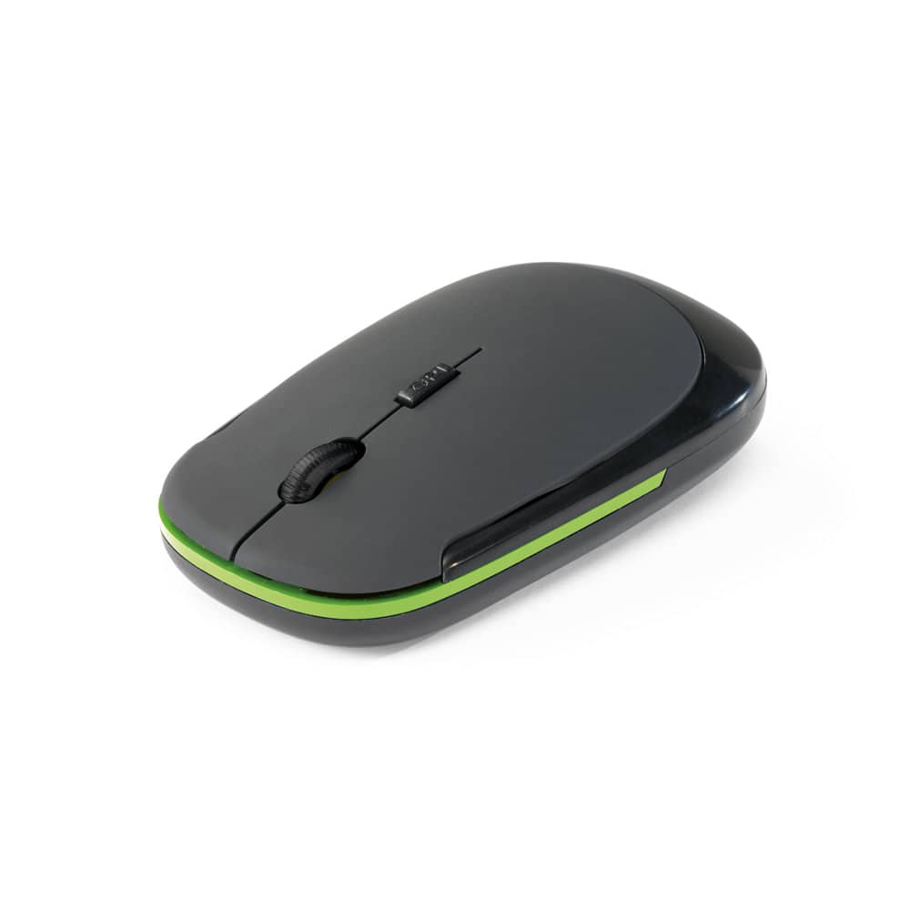 Mouse wireless 2'4G em ABS 100% reciclado