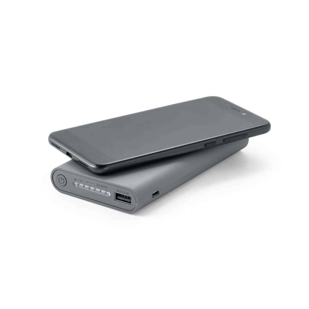ALDRIN X. Bateria portátil por indução super-rápido em ABS (10 000 mAh)