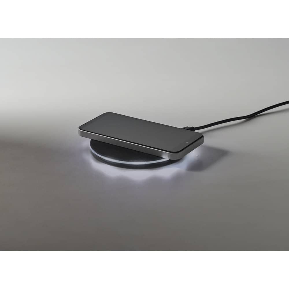 BURNELL BK. Carregador por indução super-rápido em ABS (15W)