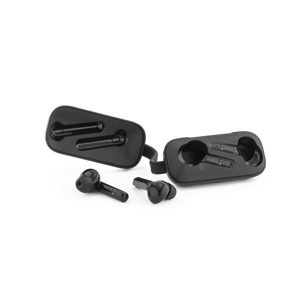 Fones de ouvido wireless em ABS