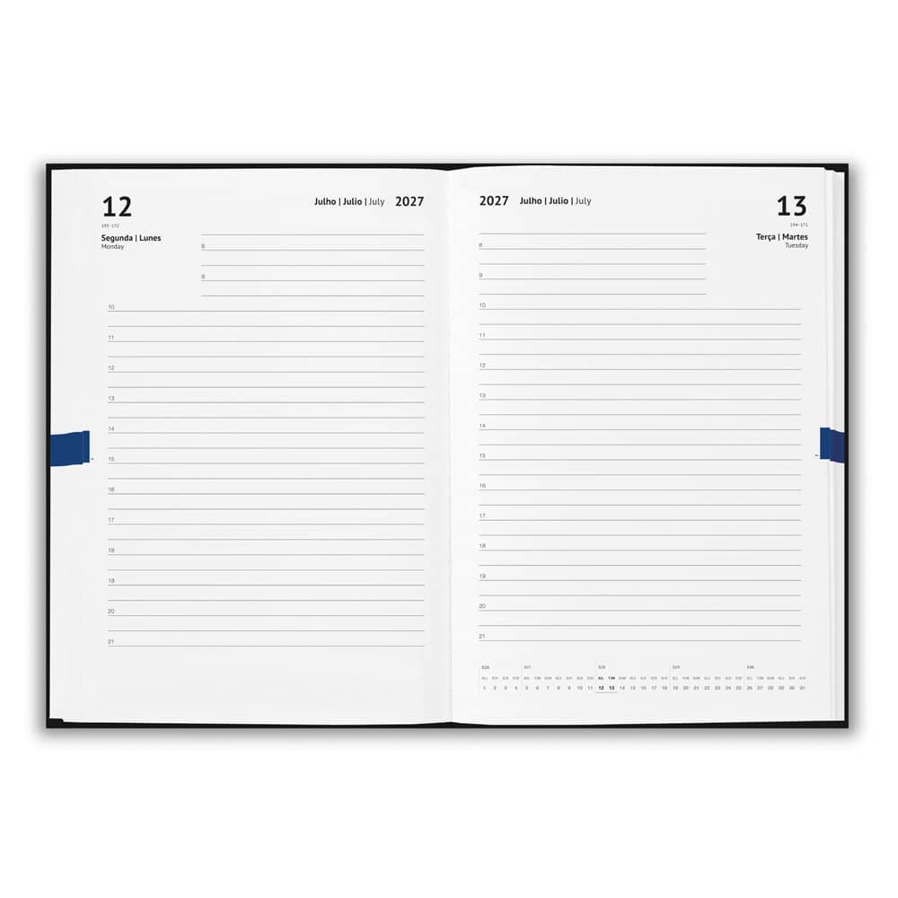 ANDRESEN A5. Agenda em PET reciclado (100% rPET)