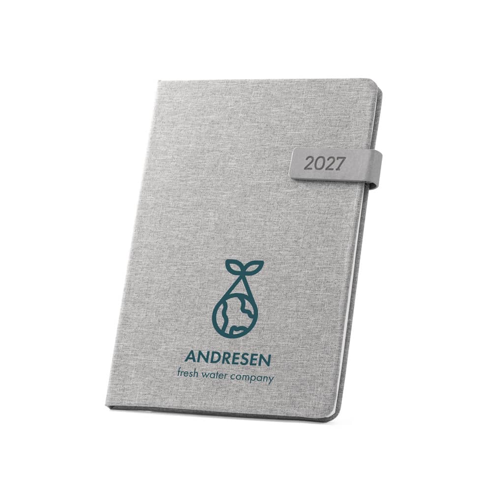 ANDRESEN B5. Agenda em PET reciclado (100% rPET)