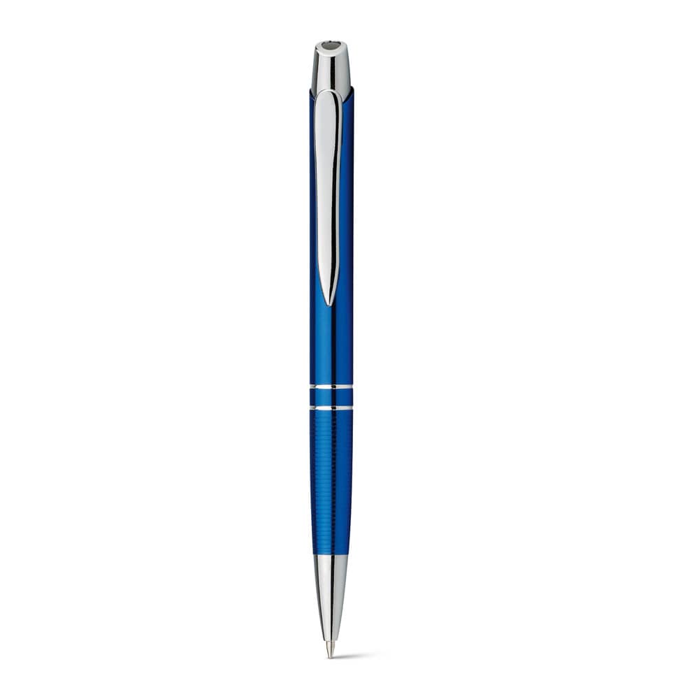 MARIETA METALLIC. Caneta esferográfica em alumínio com escrita em azul