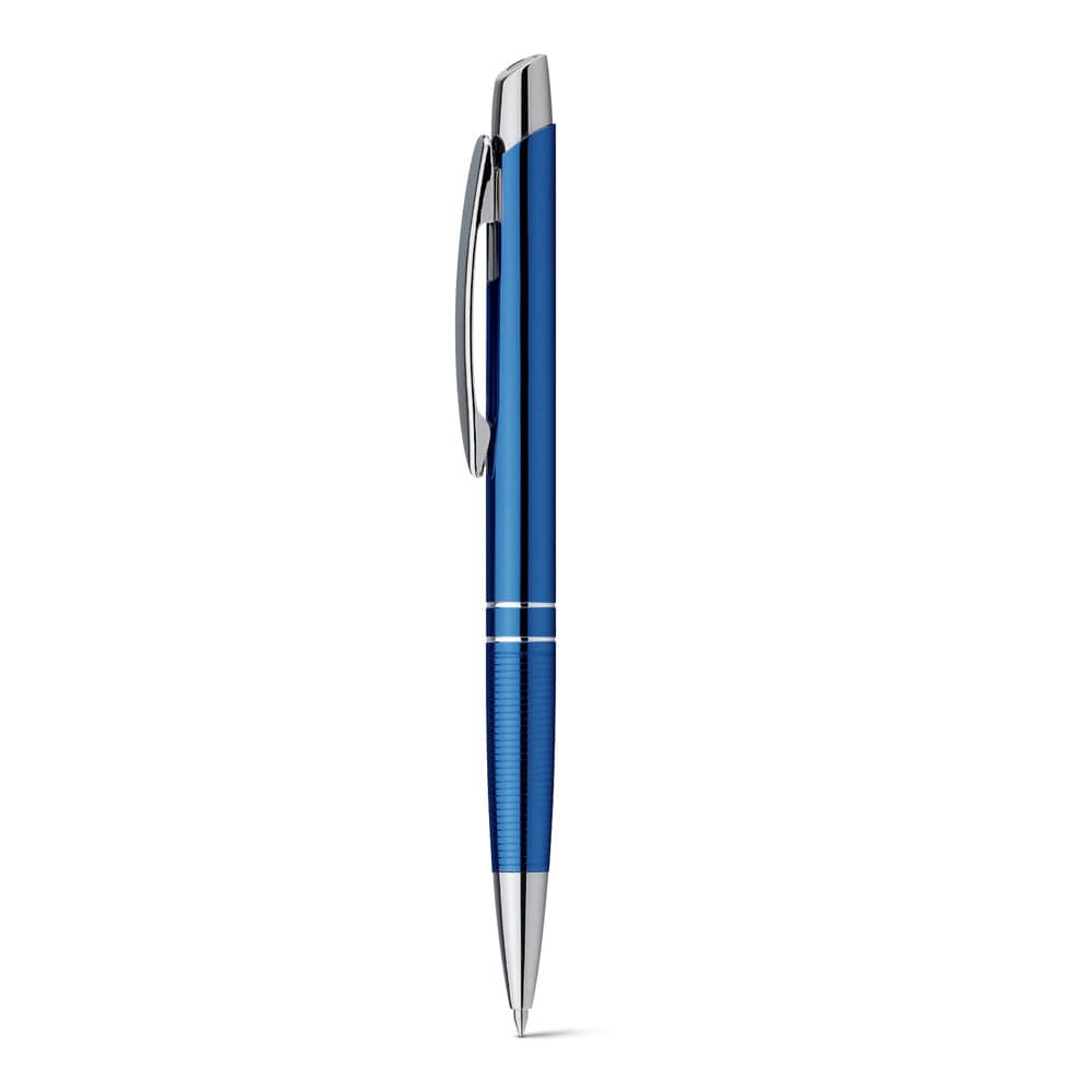 MARIETA METALLIC. Caneta esferográfica em alumínio com escrita em azul