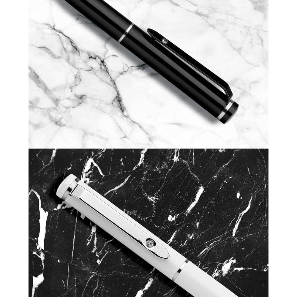 CALIOPE SET. Conjunto de canetas roller e esferográfica em metal