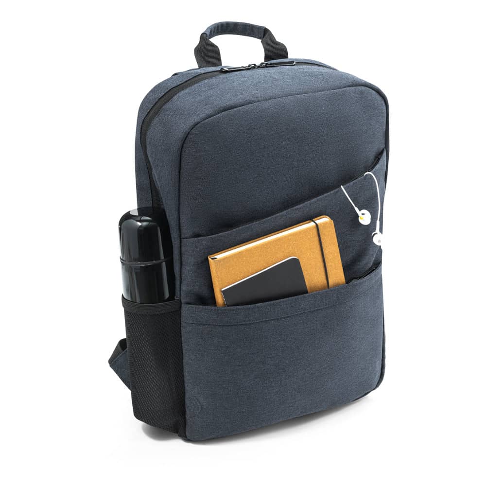 Mochila para notebook (15'6") em poliéster reciclado 600D de alta densidade (12 L)