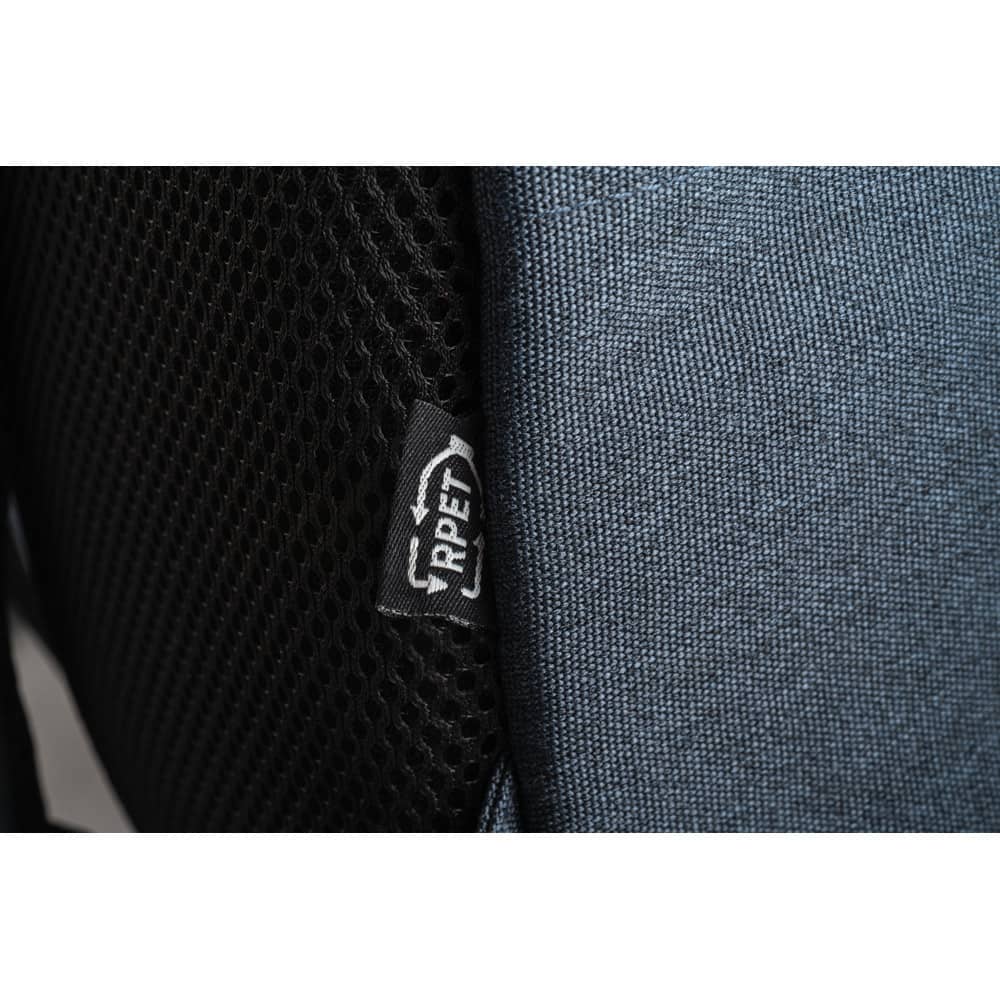 Mochila para notebook (15'6") em poliéster reciclado 600D de alta densidade (12 L)
