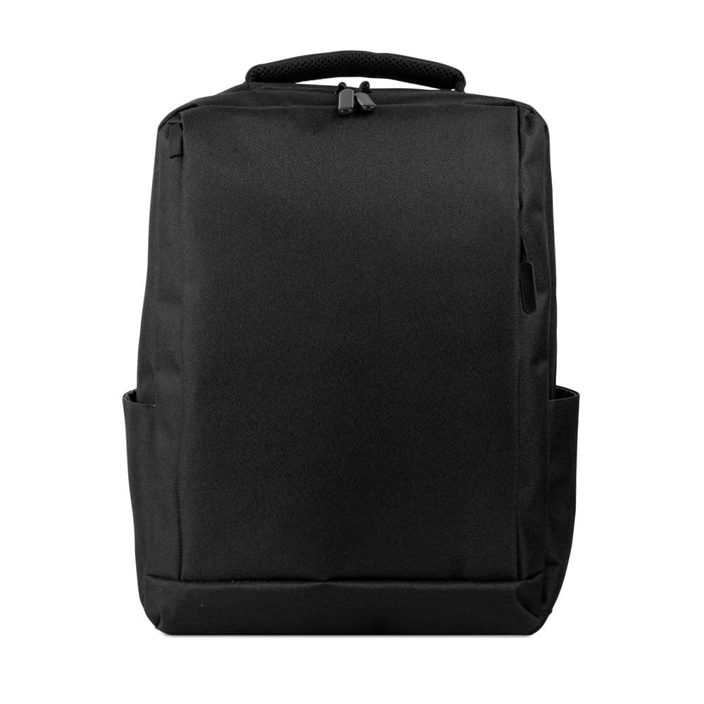 Mochila para notebook (15'6") com 2 divisórias almofadadas, em 300D de alta densidade (14 L)