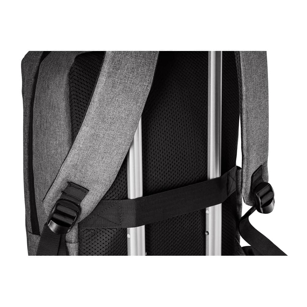 Mochila para notebook (15'6") com 2 divisórias almofadadas, em 300D de alta densidade (14 L)