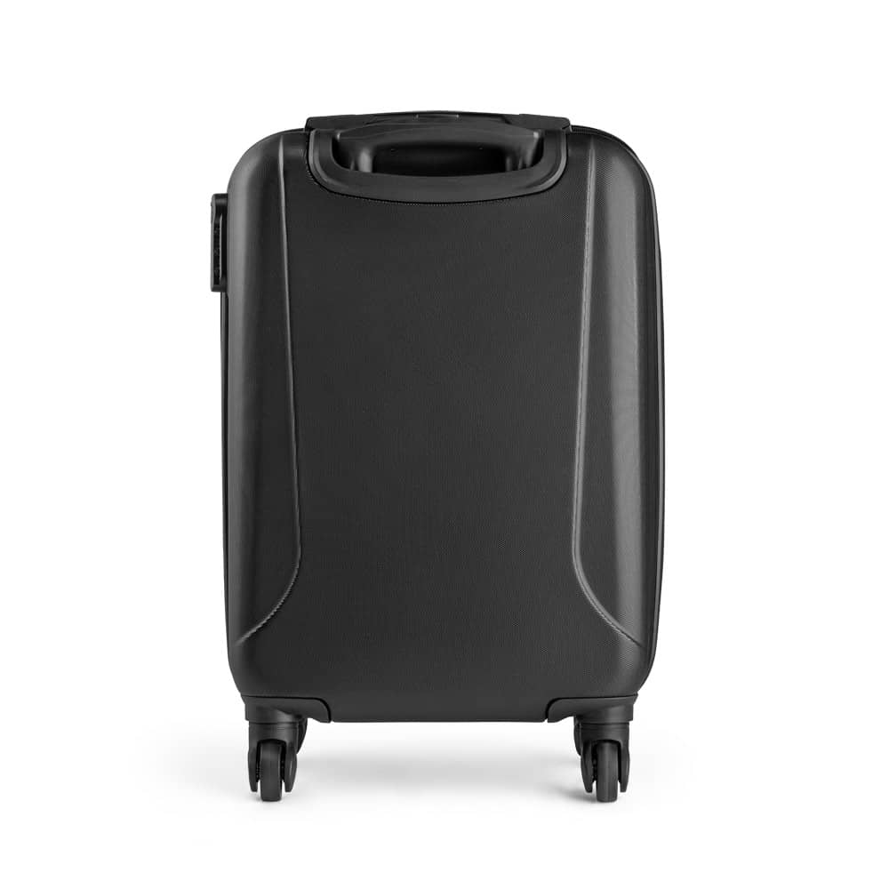 Mala de viagem executivo em ABS e 600D com 4 rodas duplas e interior forrado (33 L)