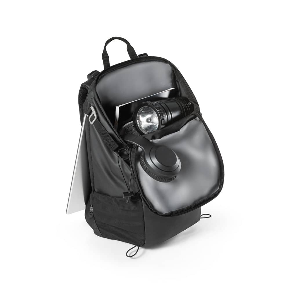 Mochila Hiking (14") com revestimento à prova de água em 600D poliéster reciclado e 210D poliéster reciclado (18 L)