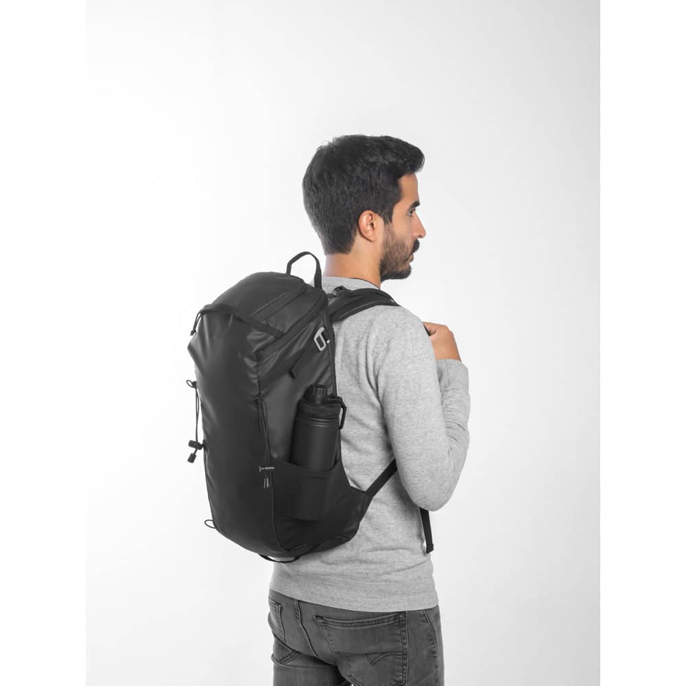 Mochila Hiking (14") com revestimento à prova de água em 600D poliéster reciclado e 210D poliéster reciclado (18 L)