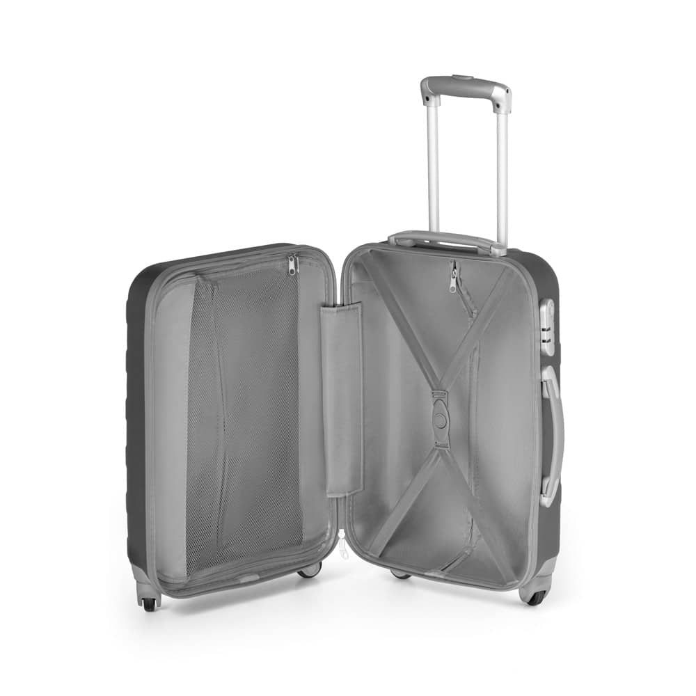 Mala de viagem executivo em ABS com interior forrado (36 L)