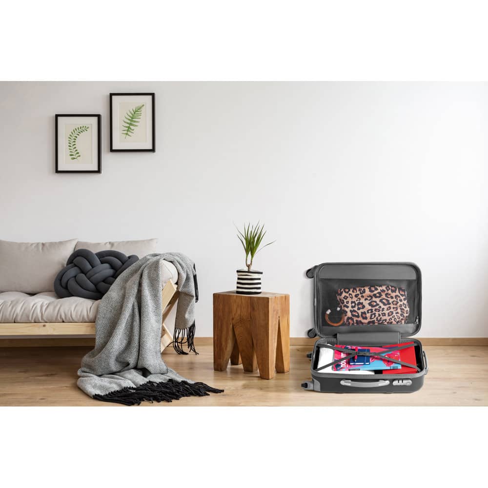 Mala de viagem executivo em ABS com interior forrado (36 L)