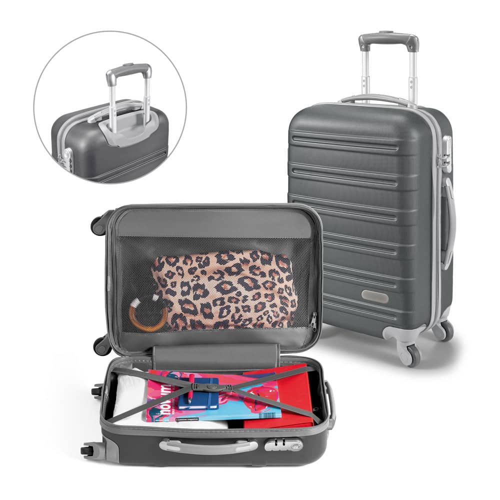 Mala de viagem executivo em ABS com interior forrado (36 L)