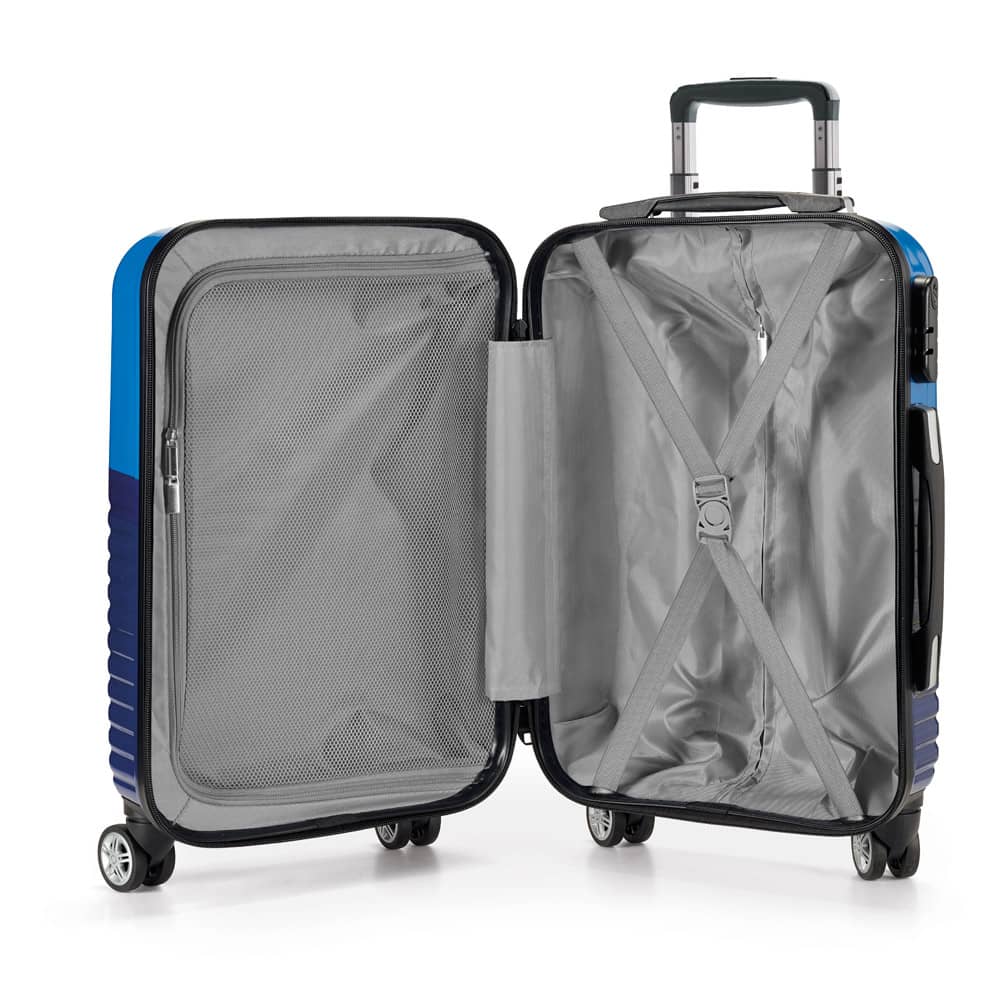 Mala de viagem executivo em ABS e PC com interior forrado (33 L)