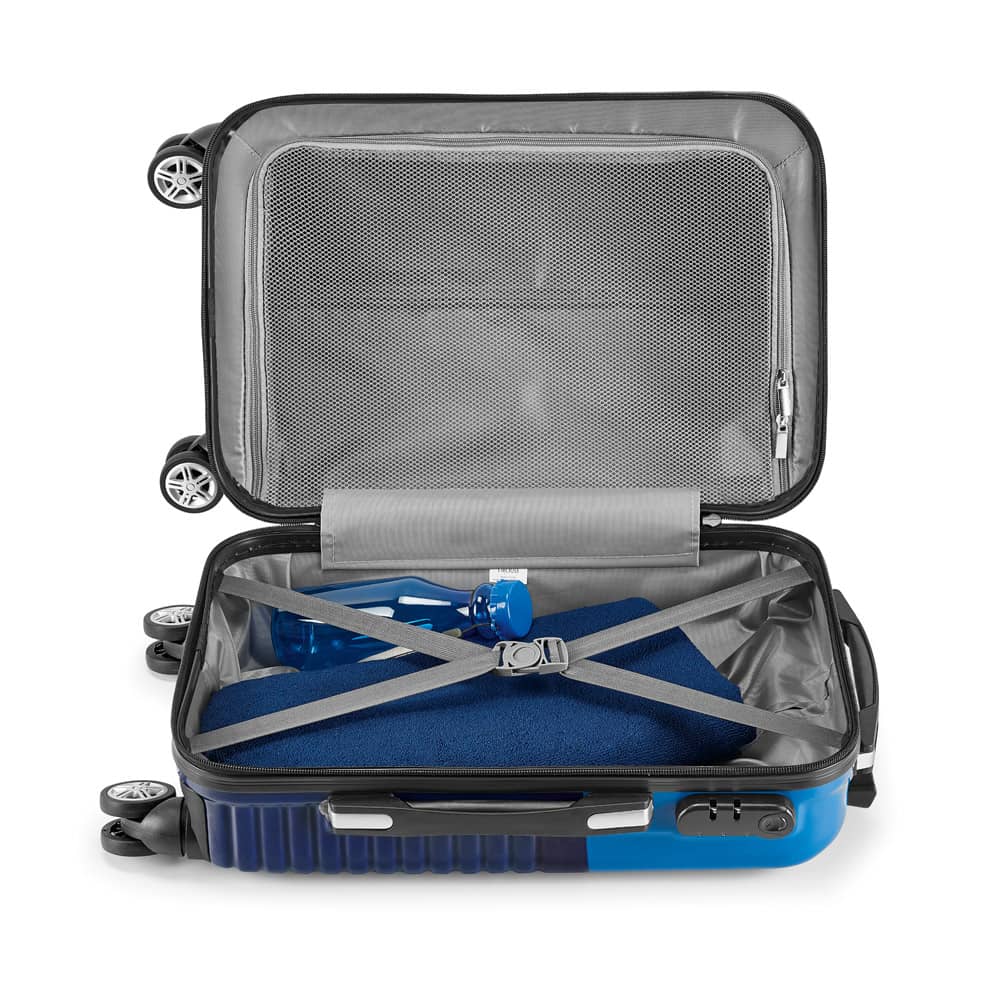 Mala de viagem executivo em ABS e PC com interior forrado (33 L)