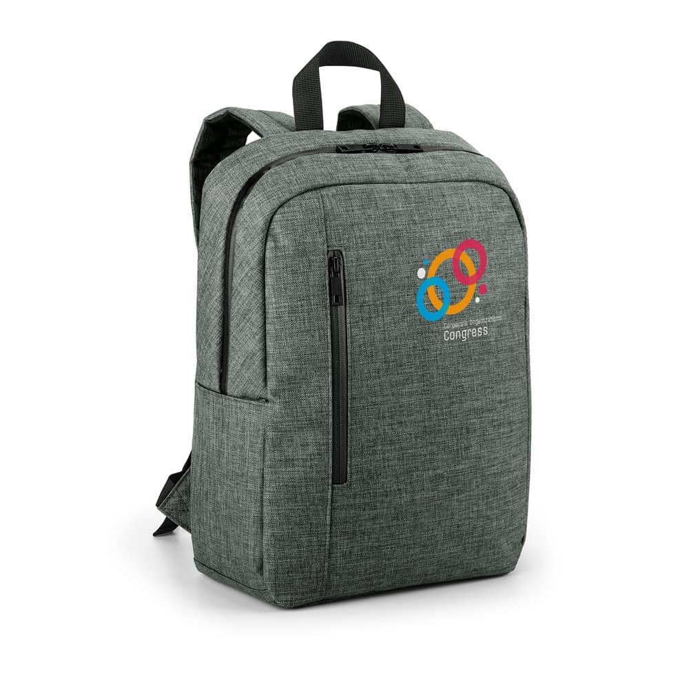 Mochila para notebook (14'') em 600D de alta densidade com compartimento forrado (12 L)