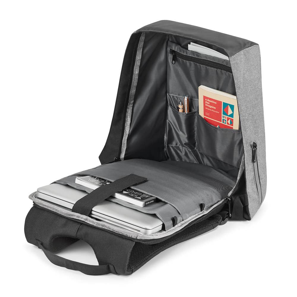 Mochila para notebook (15'6'') com sistema antirroubo em 900D de alta densidade e tarpaulin (25 L)