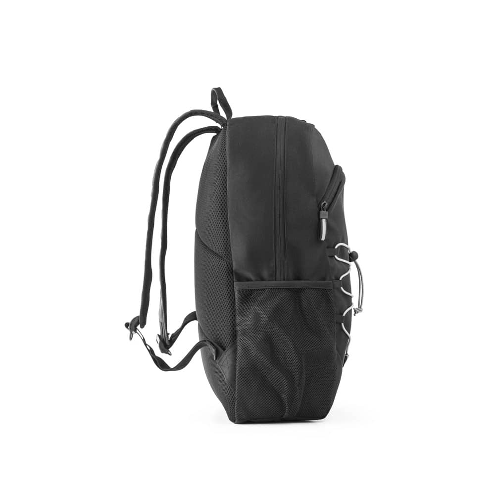 Mochila para notebook (15'6") em poliéster reciclado 300D e poliéster reciclado 600D, com elementos refletores (18 L)