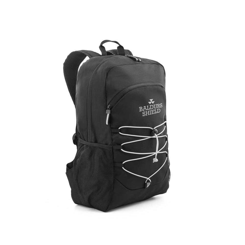 Mochila para notebook (15'6") em poliéster reciclado 300D e poliéster reciclado 600D, com elementos refletores (18 L)