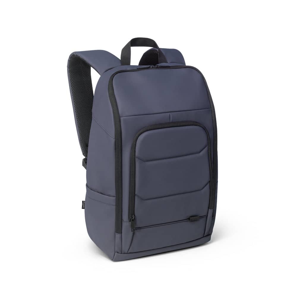 Mochila para notebook (16") em poliéster reciclado 600D de alta densidade, com revestimento resistente à água (19 L)